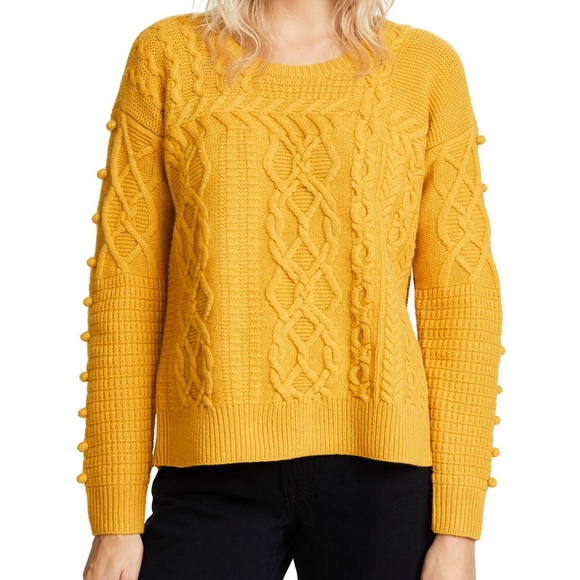 Madewell Open Side Bobble Pullover - Picture 1 of 11